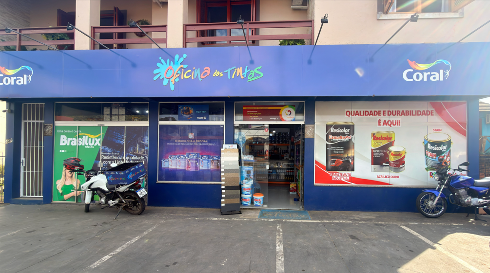 Fachada da loja Taquari